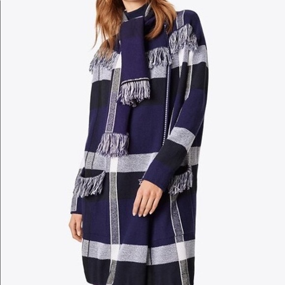 Tory Burch Gwen Sweater Coat - NWT - Picture 4 of 10